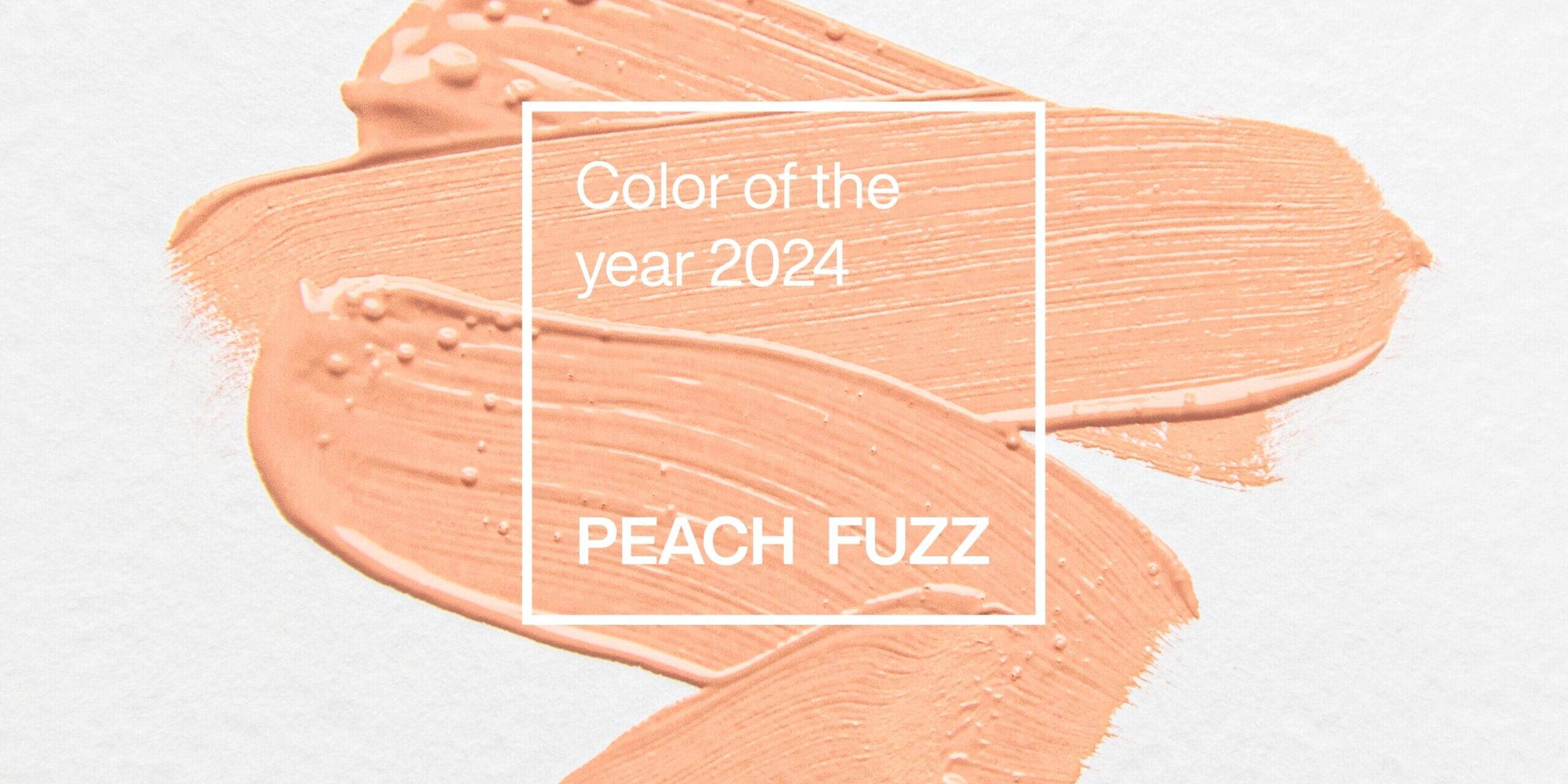 Trendfarbe des Jahres 2024, Peach Fuzz