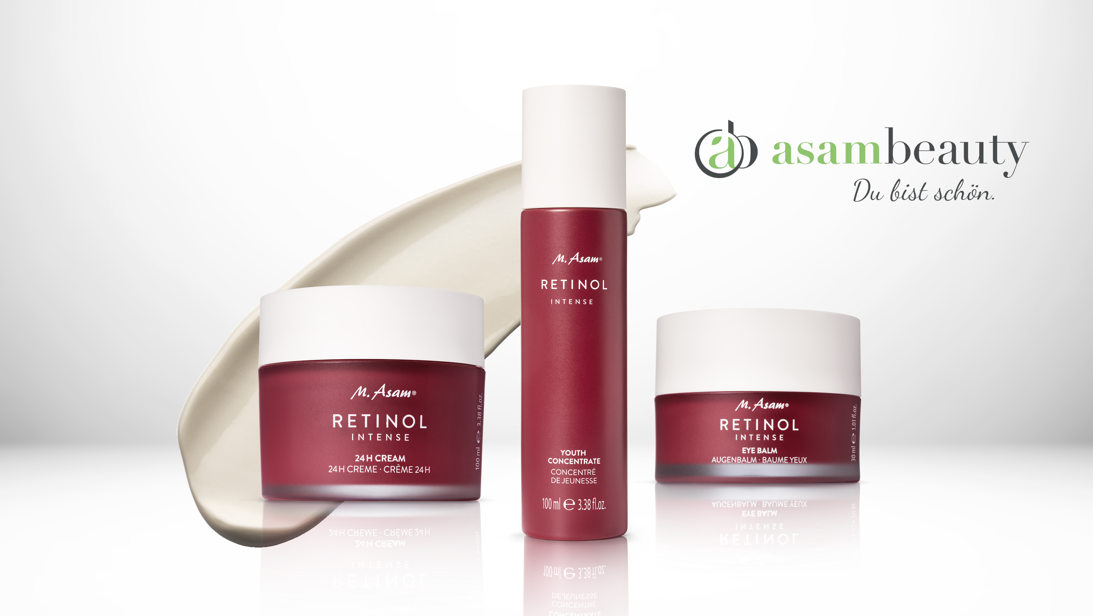 GEWINNSPIEL: Asambeauty “RETINOL INTENSE”-Set, 3-teilig